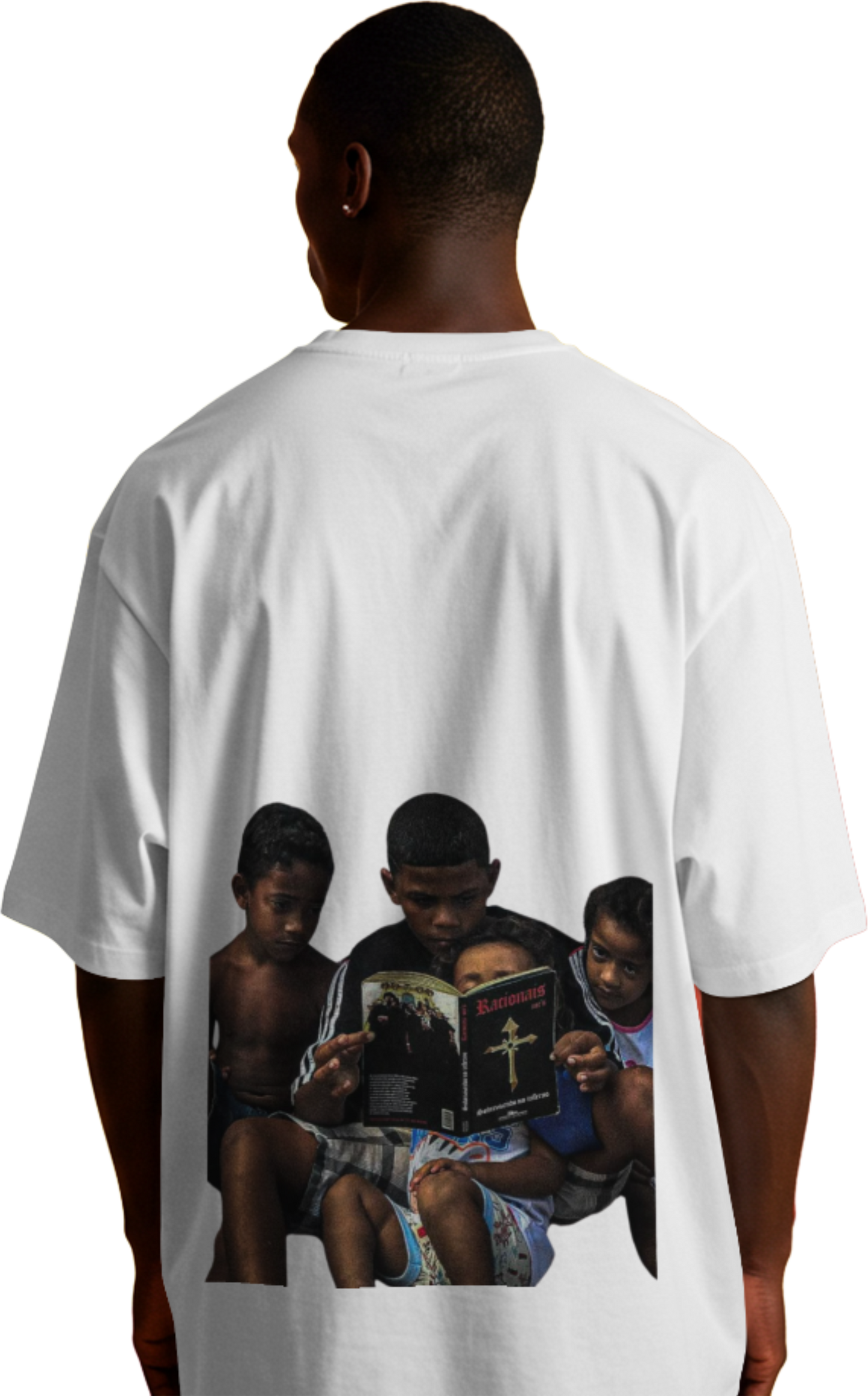 T-shirt Oversized Racionais Mc´s