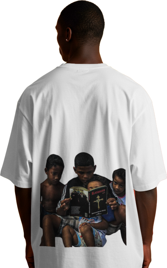 T-shirt Oversized Racionais Mc´s